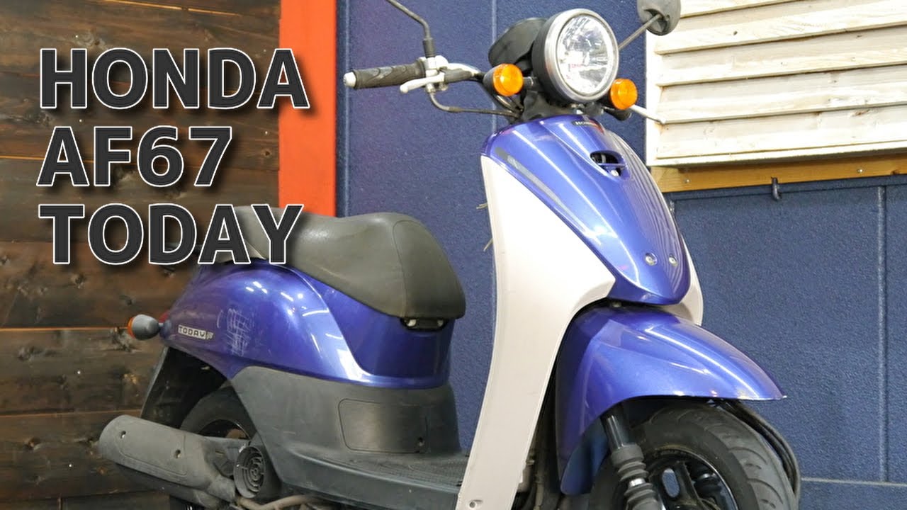 HONDA AF67 TODAY トゥデイ 参考動画 - YouTube