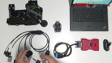 Using Godiag Gearbox ISM Cable 5-in-1 and CGDI MB to read 725 VGS-NAG3 9GT Data - obd2shop.co.uk