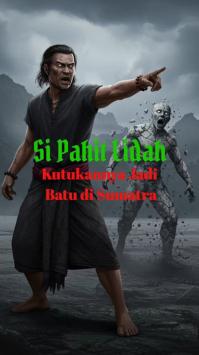 Si Pahit Lidah: Kutukannya Jadi Batu di Sumatra#legendanusantara #faktaunik#sejarahindonesia