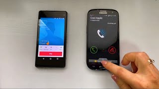 Sony Xperia Z1 Vs Samsung Galaxy S3  Various Ringtones U0026 Incoming U0026 Outgoing Calls