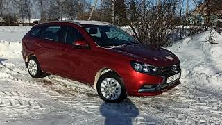 lada vesta sw клиренс и проходимость по снегу.