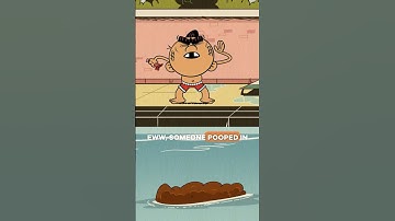 code brown 💩 someone pooped in the pool! #shorts