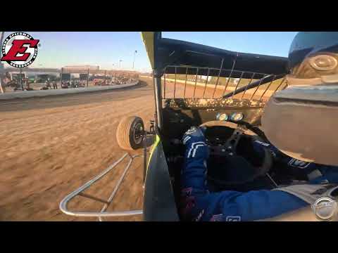 Briggs Danner On-Board USAC Sprint Car Hot Laps at Eldora Speedway September 23rd, 2023!