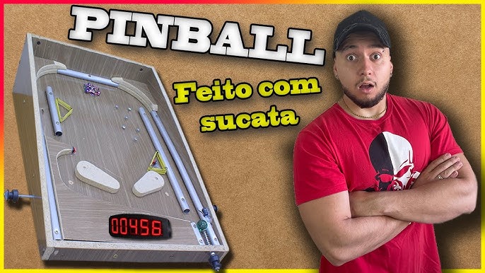 Mini Máquina de Pinball Virtual - Parte 3 FINAL Configurações 