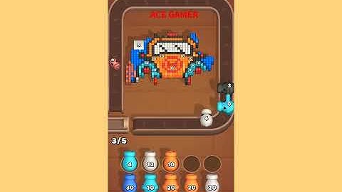 Cube Breaker level 136 walkthrough solution 