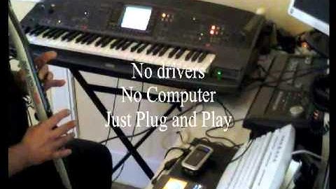 USB HOST to DIN MIDI BRIDGE for Android no lantency