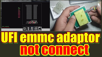 UFI ADAPTOR ERROR CONNECTION | UFI EMMC ADAPTOR CONNET PROBLEM | UFI ADAPTOR NOT CONNECT SOLUTION