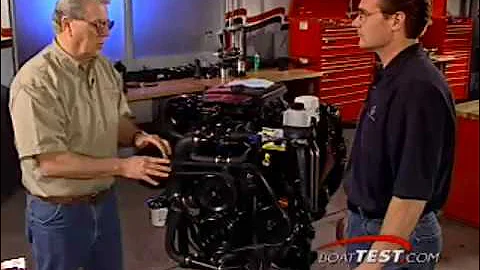 Mercruiser Oil Change "How To"  By BoatTEST.com
