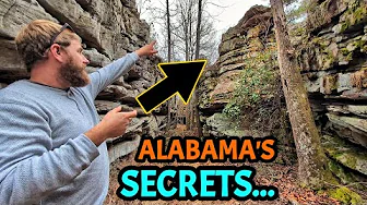 Stepping Into Alabama's Hidden History - Coal Mines, Ancient Rainforests, & STRANGE Rock Formations!