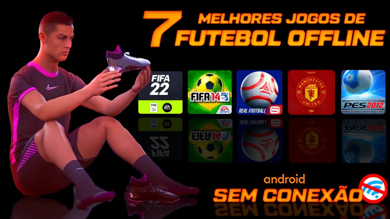 SAIU!! OS 7 MELHORES JOGOS DE FUTEBOL PARA CELULAR 