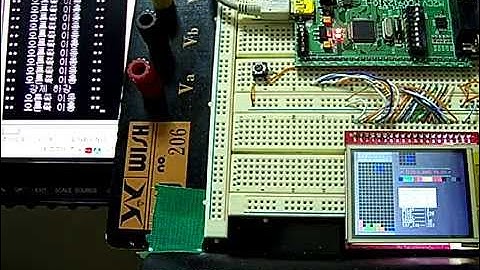 Tetris using Cortex m3 STM32F103RE with 320x240 TFT LCD module