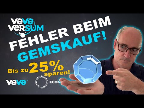 VEVE | ECOMI Wie kaufe ich VEVE Gems. Fehler beim Gemskauf - Bis zu 25% sparen!