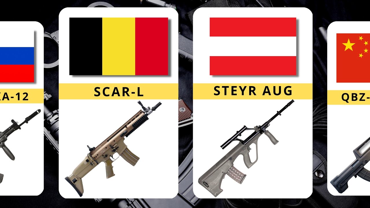 ASSAULT RIFLE FROM DIFFERENT COUNTRIES YouTube