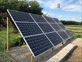 DIY Solar - Episode 10 - Building a Ground Mount Solar Rack
