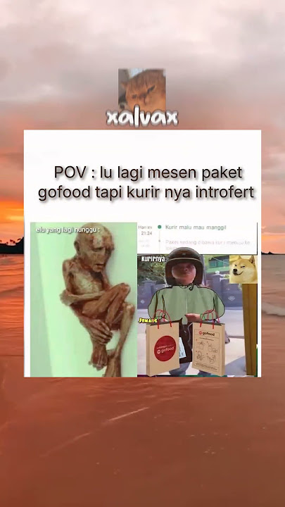 Kurir intropert 🤣🤣 #memeindo #humor #fyp