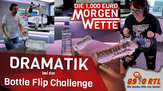 89 Sekunden: Bottle Flip Challenge auf Zeit