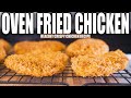 ANABOLIC CRISPY OVEN FRIED CHICKEN | Easy High Protein Low Calorie Fried Chicken Recipe