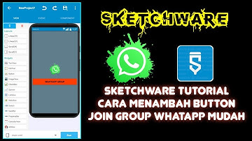Cara Membuat Atau Menambahkan Button Join Group WhatsApp Sketchware