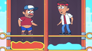 Save The Buddy Pull Pin & Rescue Him - All Levels Mobile Gameplay Walkthrough Android iOS #01