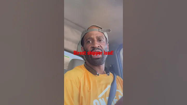 1st direct shipper load!