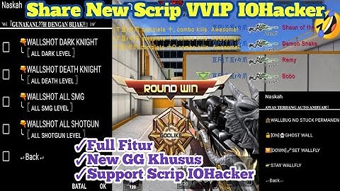 🔴 Share Scrip VVIP IOHacker | Cheat Crisis Action No Root 4.1.1
