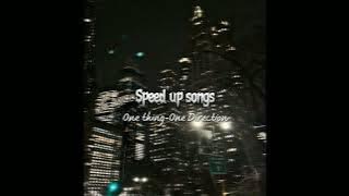 Download lagu One Thing - One Direction (sped up)