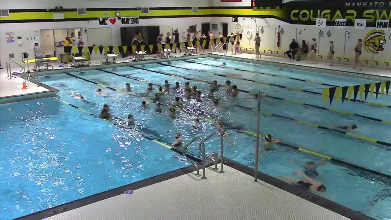 Mankato East Vs Mankato West Big 9 Conference Swimming Meet YouTube