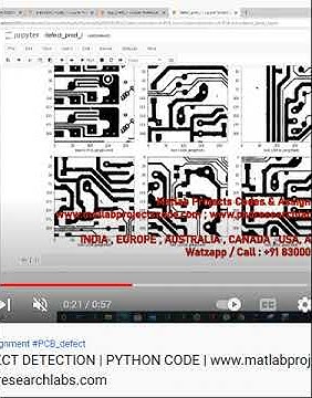 PCB DEFECT DETECTION - PYTHON CODE - YouTube