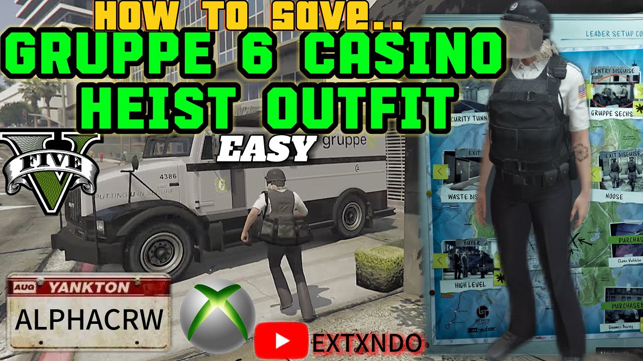 GTA 5 How To SAVE GRUPPE 6 Casino Heist Outfit 2024 1 69 YouTube 