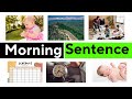 🌞 20 Easy Morning Sentences Every Kid Should Know | Fun English Learning with ML Cartoon Studio!"