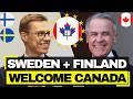 INCREDIBLE: Finland Proposes Canada JOIN EU - Mentally Part of Europe, EU of 40 Nations