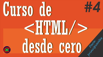 Curso HTML desde cero para principiantes 4 | Encabezados HTML | Títulos HTML h1 h2 h3 h4 h5 h6