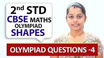 Shapes - Olympiad Questions -4 | CBSE | 2nd standard CBSE Maths olympiad | Olympiad Math