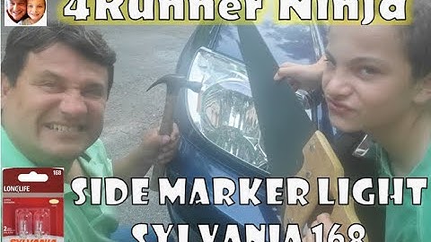 2003 - 2009 Toyota 4Runner Side Marker Light Replacement