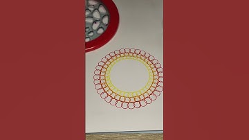 New Spirograph Design #asmr #spirograph #art #asmrvideo #asmrsounds #satisfying #spirograph #drawing