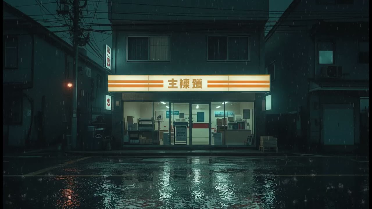 Tokyo After Midnight 🌙 Lofi Vibes & Rainy Night Escape