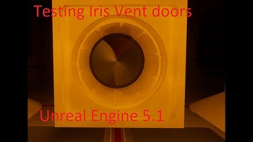 Testing Iris Doors in Unreal Engine 5 WIP