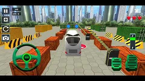 Police Bus Parking 3D Game | Gameplay | Part 8