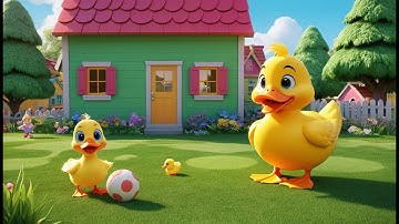 Quack Quack Yellow Duck | Fun Duck Song for Kids | Playful Animal Rhyme