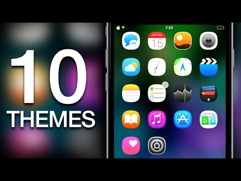 NEW Top 10 BEST IOS 9 IOS 8 Cydia WinterBoard Themes For IPhone IPod