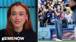 ‘I HAD TO DO SOMETHING’: Latin singer Nezza on her defiant choice to sing the anthem in Spanish
