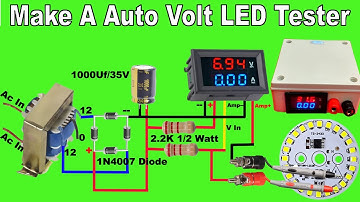 Make A Auto Volt Led Tester