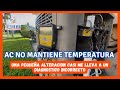 En un diagnóstico de aire acondicionado cualquier alteración puede distorsionar el diagnóstico