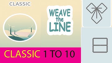 WEAVE THE LINE CLASSIC LEVEL 1 TO 10 WALKTHROUGH