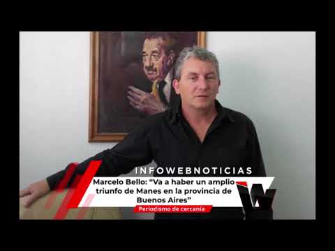 Marcelo Bello 21/07/21 - Entrevista de Adrián Cordara en Infowebnoticias RADIO