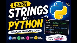 Athlete Statistics 🐍 Python Strings EXPLAINED for Beginners! | Learn Strings Easily 💻