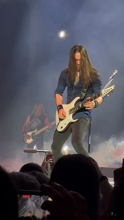 Tornado of Souls Solo (Teemu Mäntysaari) #megadeth #davemustaine #concert #metal