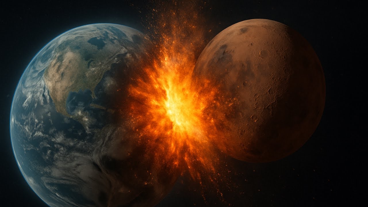 Earth VS Mars | Space Simulation - YouTube