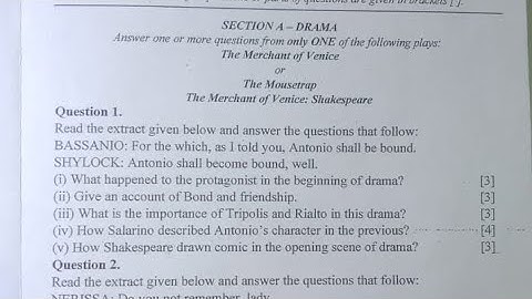ICSE Class 9 Questions Paper OF (English Literature){2022-23}