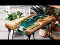 How to make an awesome resin river table with the best mold  step by step tutorial